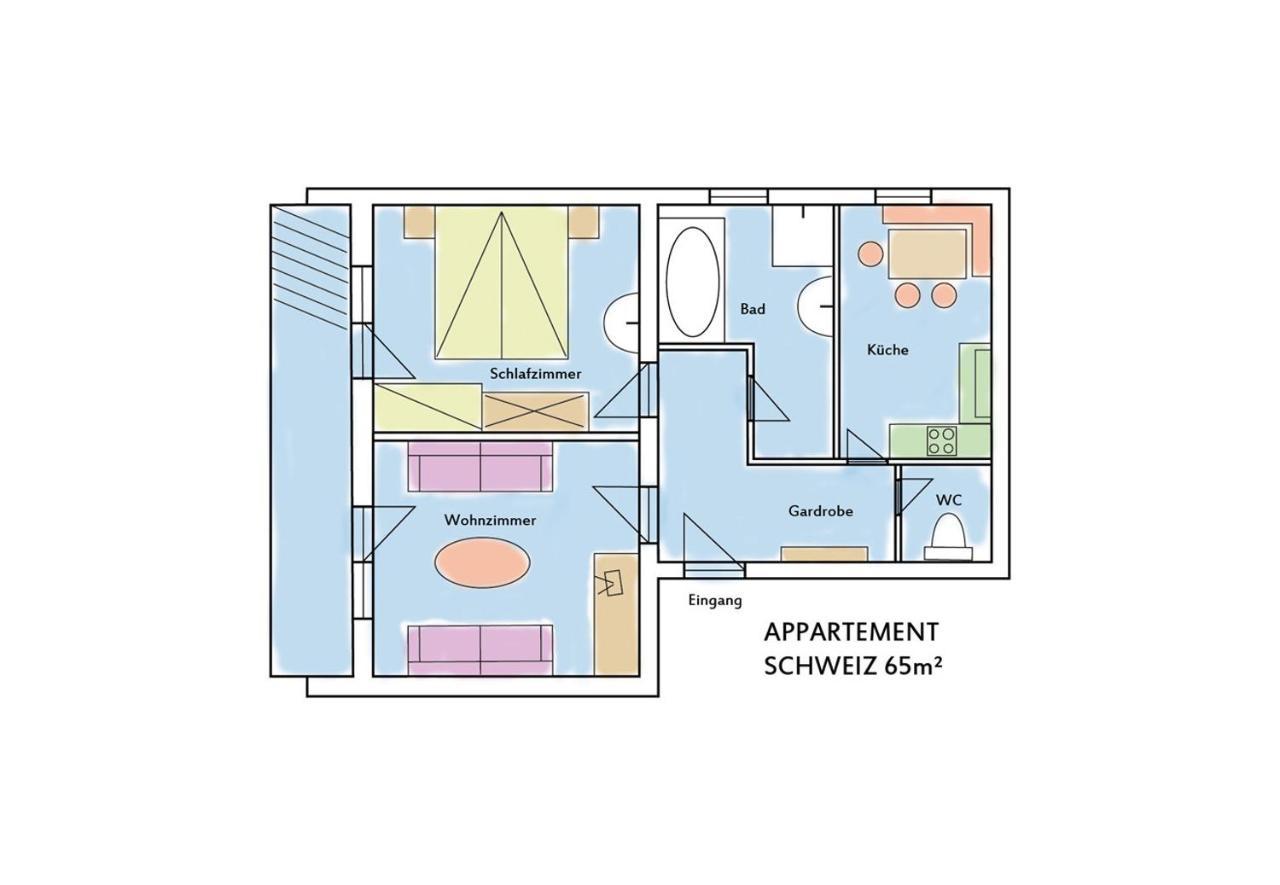 Drei Sonnen Landhaus Reihan Nauders Chambre photo